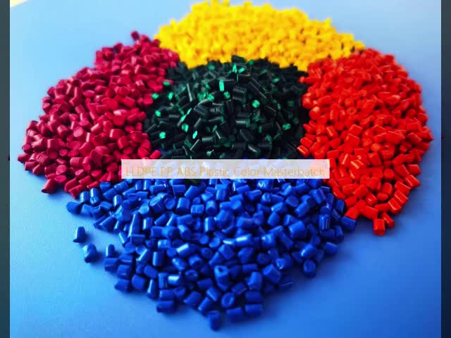 LLDPE PP ABS Plastic Color Masterbatch