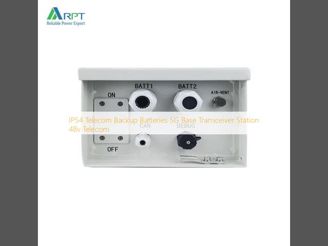 IP54 Telecom Backup Batteries 5G Base Transceiver Station 48v Telecom