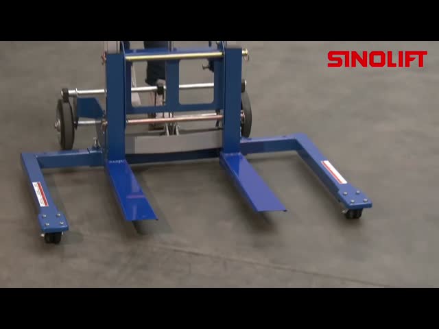 SW Series Manual Hand Winch Stacker with Straddle Legs – Superior Stability for Demanding Loads