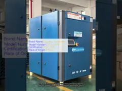 China Large Oil Flooded Rotary Screw Compressor / Mobile Screw Compressor supplier
