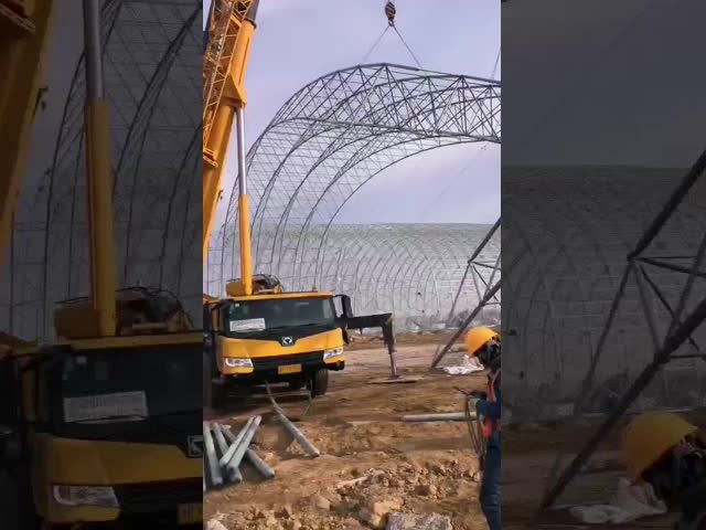 Light Industrial Steel Buildings Design And Fabrication With Space Frames