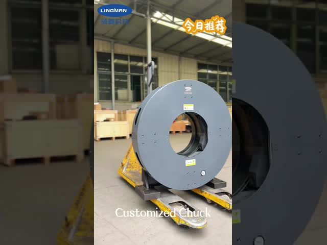 Laser Chuck F290JF with 4 Jaws for Pipe Laser Fully Enclosed Integrated Front Chuck