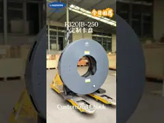 Laser Chuck F290JF with 4 Jaws for Pipe Laser Fully Enclosed Integrated Front Chuck