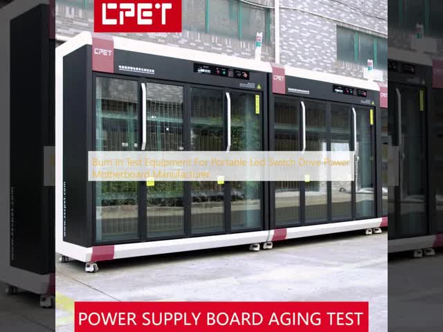 Burn In Test Chamber with Energy Saving Over 85% CP8130 Electronic Load and 2050*880*2050mm Trolley Size