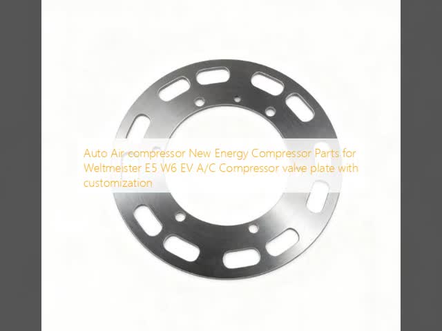 Auto Air compressor New Energy Compressor Parts for Changan 460 & BAIC EU5 valve plate with customization