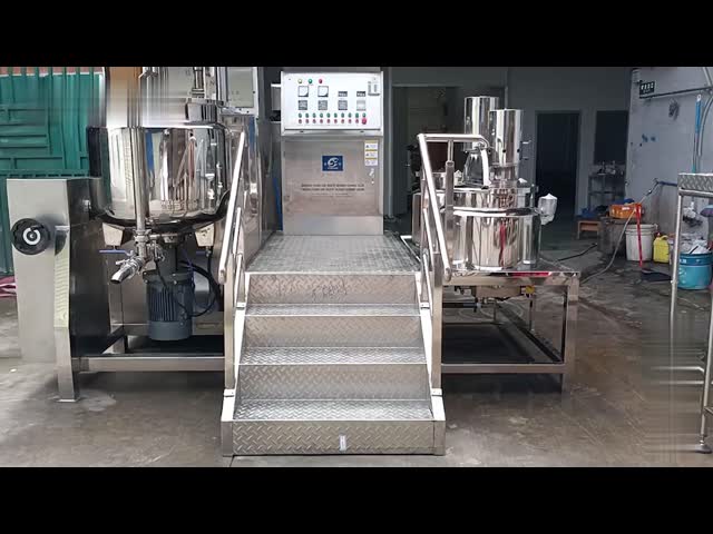 100L-100000L High Shear Homogenizing Mixer Laundry Cleaning Detergents Making Machines