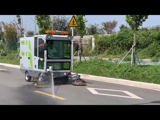 Ride-On Industrial Sweeper Powerful Dust Debris Collection Equipment