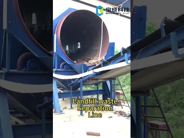 OEM  Municipal  Solid Domestic Automatic  Garbage Recycling Waste Sorting Plant  Line System