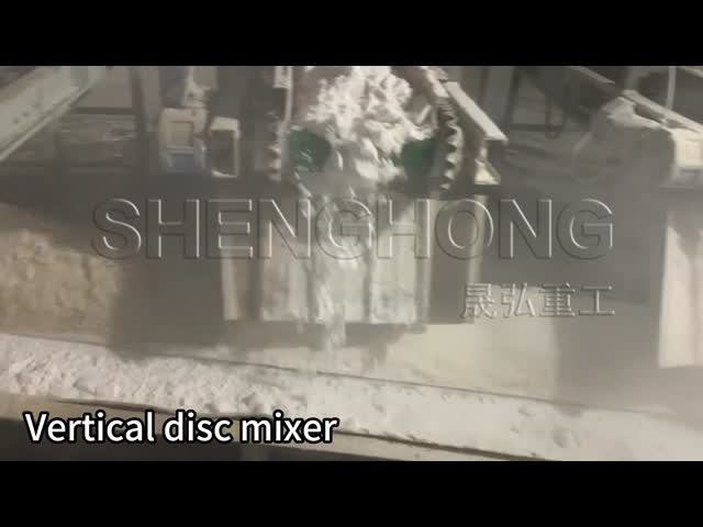 New PLC Control Mixing Equipment with 45r/min Main Shaft Speed and Sturdy Panel Thickness