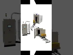 High-Capacity Hrf1350-06 Bogie Hearth Furnace + Multi-Stage Filtration Electric Purification System 