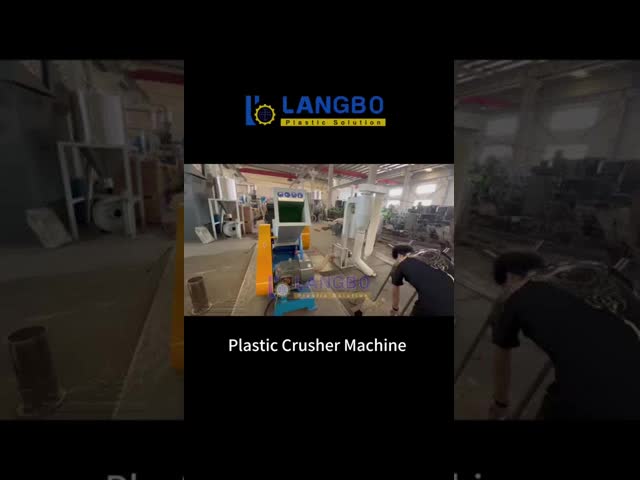 37kw High Efficient Crusher For Plastic Recycling