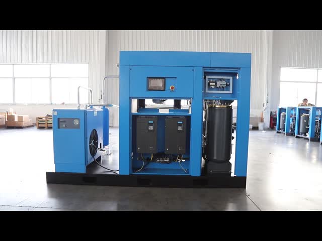 Jufeng 100kw 30bar Two Stage Medium-pressure Screw Air Compressor