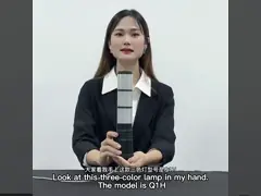 Customizable Tower Warning Light Easy Installation LED Stack Lights IP54 Rating