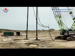 High Performance Vibro Replacement Device 180kw Vibro Compaction Piling video