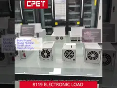 Testeur de charge électronique à LED programmable video