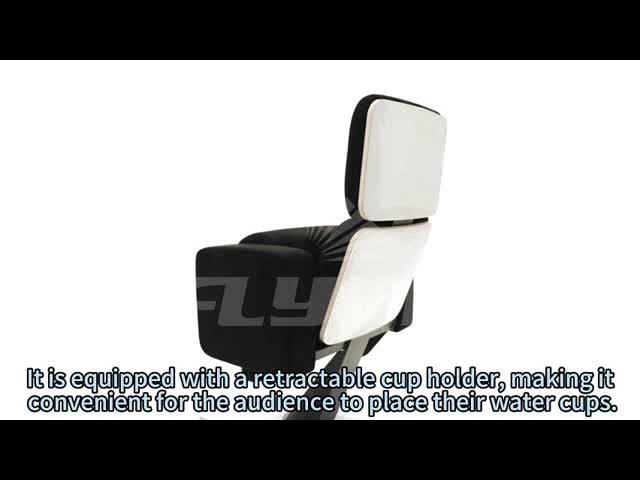 Portable Foldable Theater Seating with Ergonomic Design for Cinemas and Auditoriums