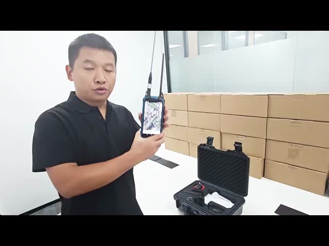 100MHz-6GHz Handheld Drone Detector Real Time Dji Detection System For Airspace Management