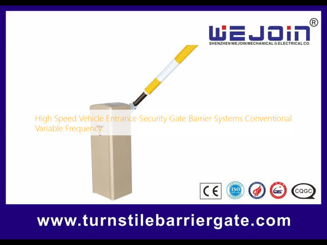 High Speed Vehicle Entrance Security Gate Barrier Systems Conventional Variable Frequency
