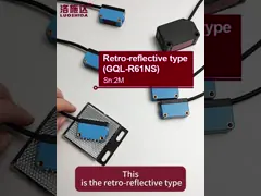 China M4 Fiber Sensor Amplifier Elbow 90 Degree Bend Through Beam Mode Fiber Optical Sensor For Fiber Amplifier supplier