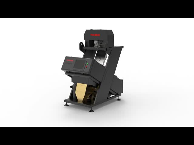 Optical Coffee Bean Color Sorter 64 Nozzles Grain Sortex Machine