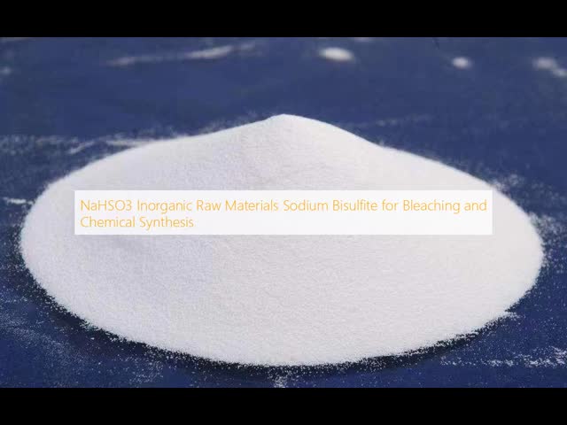 NaHSO3 Inorganic Raw Materials Sodium Bisulfite for Bleaching and Chemical Synthesis