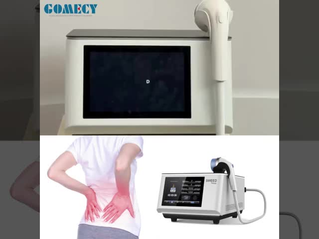 2025 Professional Focus Shockwave Therapy Equipment for Pain Relief Muscle Relaxation and Sports Injury Physiotherapy Recovery