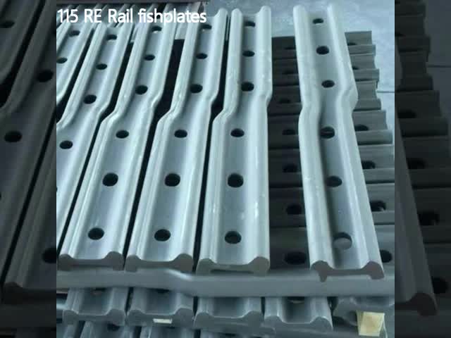 P65 Railway Fish Plate with 6 and 4 Holes for Stability