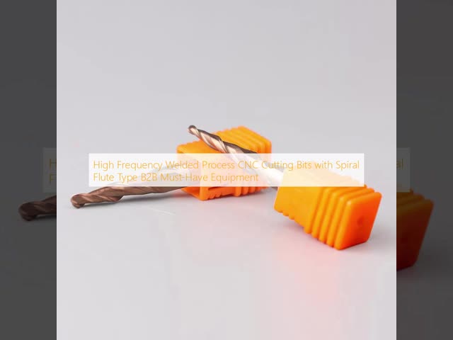 High Frequency Welded CNC Wood Bit with Spiral Flute for 3.175/4/5/6/8/10/12mm Cutting Thickness