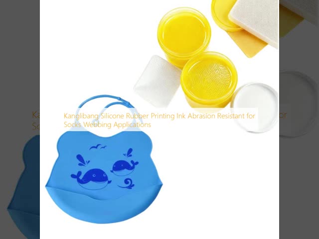 Kanglibang Matte-Glossy Silicone Screen Ink Heat Resistant for Silicone Rubber Products