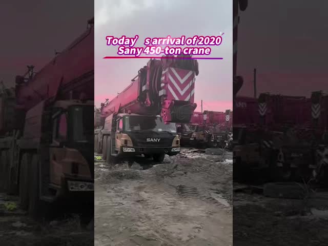 2021 SAC 450T SANY Truck Crane 450 Ton Heavy Duty Truck Crane 78m Tower Boom