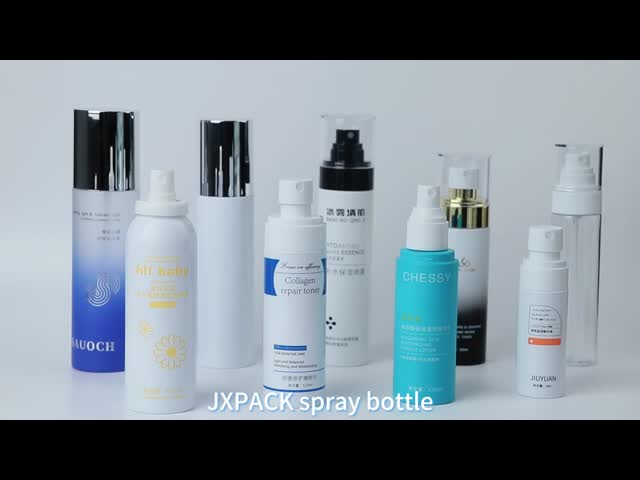 Customizable Plastic Spray Bottle with Multiple Colors Frosted Finish and Pearl Color Options for Cosmetics and Personal Care