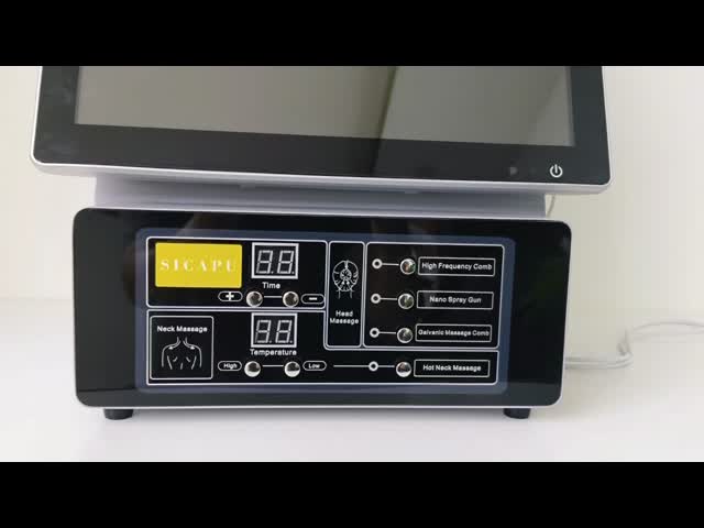 Metal 130W Hair Treatment Machine 15 Inches Screen Hair Testing Machine