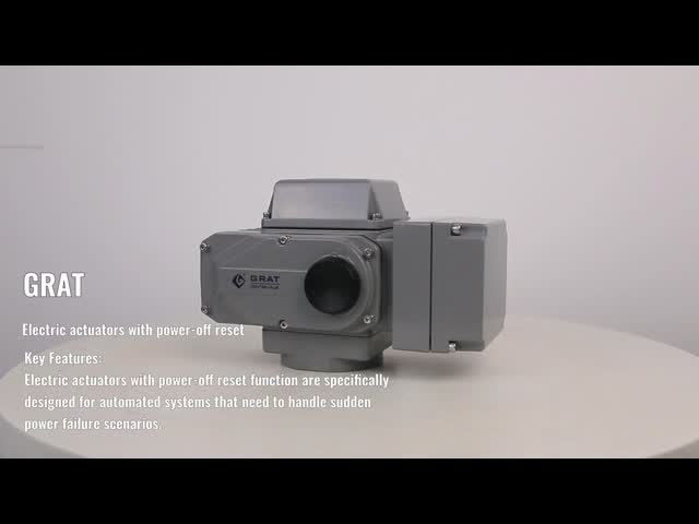 IP68 Circular Motion Electric Control Valve Actuator Lunar Phase