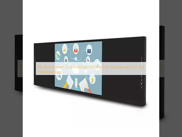 86 Inch Screen Size Intelligent Electronic Blackboard For Big Presentations