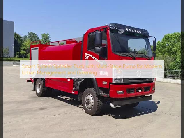 High-Capacity Heavy-Duty Sprinkler Truck for Efficient Street Flushing and Dust Pollution Prevention