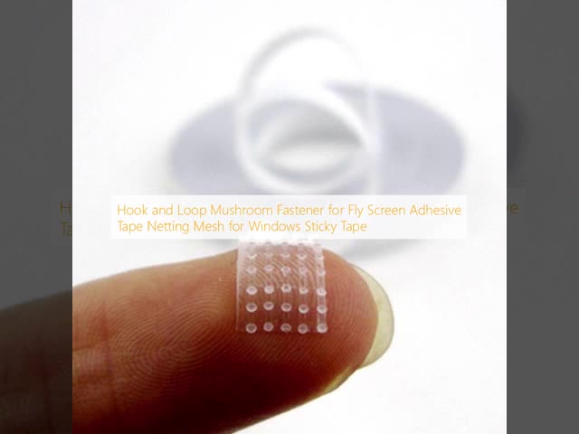 Hook and Loop Mushroom Fastener for Fly Screen Adhesive Tape Netting Mesh for Windows Sticky Tape