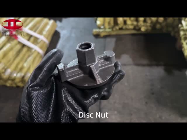 ISO Galvanized Formwork Wing Nuts For Concrete Wall