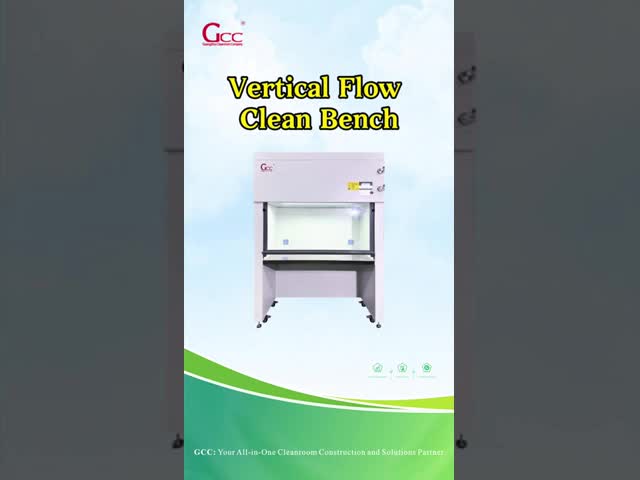 Enclosed Iso 5 Laminar Flow Clean Bench With HEPA Filter for Medical Device Production