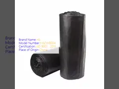 Sealed Thick 0.02mm 0.1mm Plastic Garbage Bags Disposable HDPE LDPE