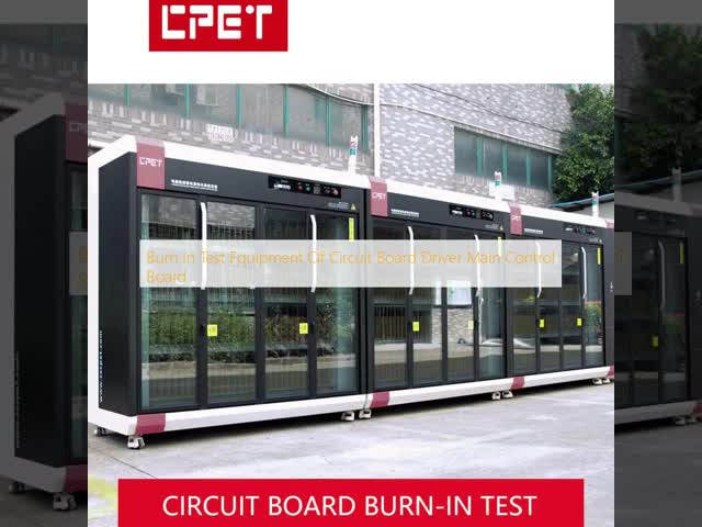Burn-In Test Equipment with 4 Layers Trolley for 48 BMS Controllers and 3.2KW Burn-In Capacity Aging Test Chamber