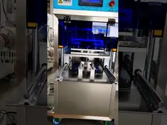 LD802 PLUS Fully Automatic Sealing Machine with Quick-Change Mold System and Stainless Steel Construction for 300-500 Containers/Hour