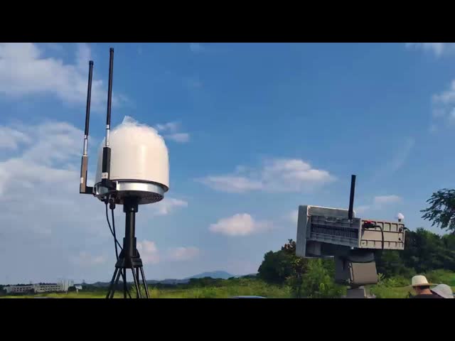 Fixed Drone Detection System: Multi-Frequency Scanning Signal Visualization And Defense Enablement