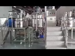 High Shear Automatic Stainless Steel Homogenizer Vacuum Emulsifying Mixer