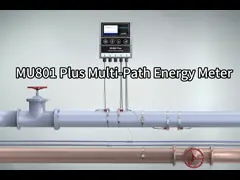 China ±0.5% Accuracy High Accuracy Clamp-On Type Ultrasonic Flow Meter supplier