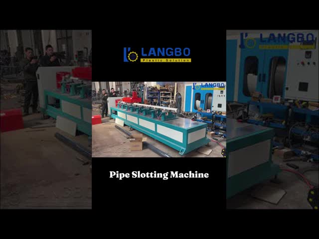 UPVC PE Pipe Slotting Machine Plastic Pipe Water Screen Pipe Making Machine Plastic Pipe Slotter Machine PVC Screen Pipe Groover Machine