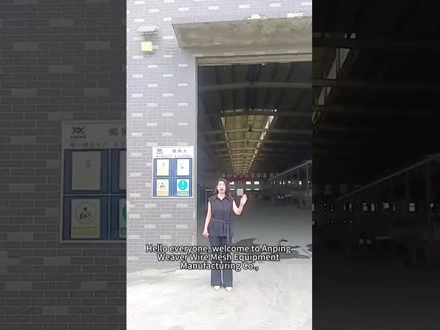 High Output Automatic Gabion Mesh Machine PLC Control Easy Operate