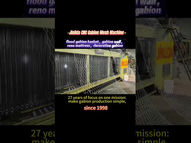 JINLIDA Gabion Machine — 27 Years of Quality You Can Trust