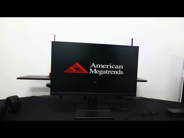 27 Inch UHD Resolution TF Gaming All-in-One Computer Monitor, 4K IPS Panel 144Hz with Fixed Bracket