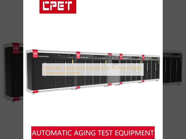 Automatic Aging Test Equipment with 1600PCS/H Capacity 56PCS/H Rate and 5W~65W/CH Power Range for Burn In Test System