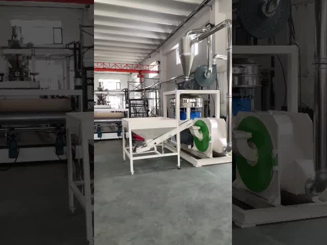 Plastic Pulverizer for PVC PE HDPE Plastic Milling Machine